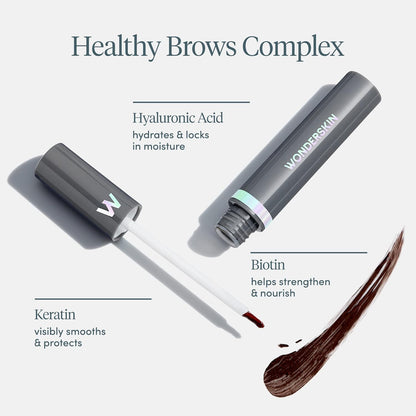 Dream Brow Eye Brow Gel, Long Lasting Eyebrow Gel, Water-Resistant, Transfer Proof Tinted Filler Eyebrow Mascara (Blonde)